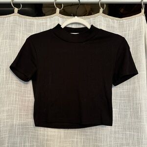 Black Crop Top